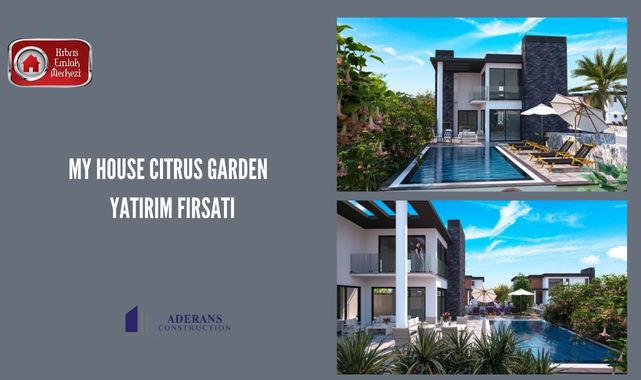 My House Cıtrus Garden Projesinde Yatırım Fırsatı